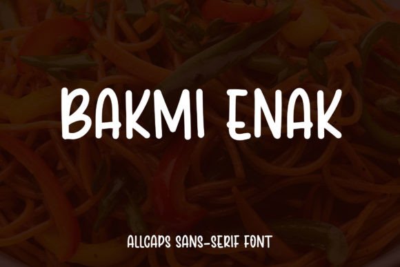 Bakmi Enak Sans Serif Font Review