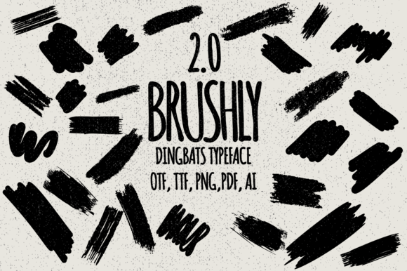 Brushly 2.0 Typeface for Bold Digital Creativity