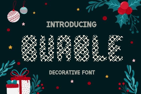 Buable: A Playful Font for Handmade Creations