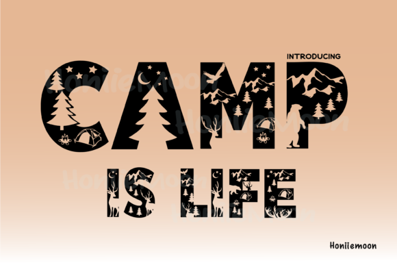 Camp is Life: A Playful Typeface for Modern Editorial Design
