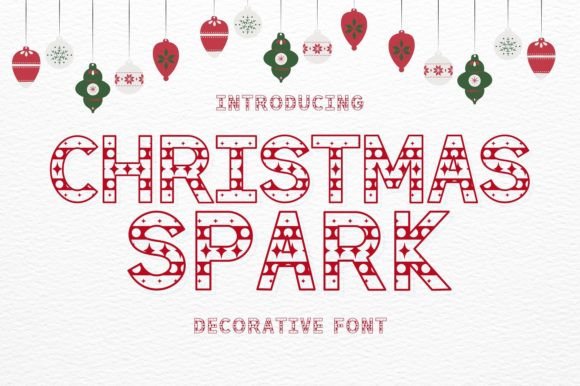 Christmas Spark: A Playful Typeface for Festive Editorial Design