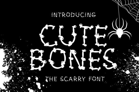 Cute Bones Font Review for Design Projects