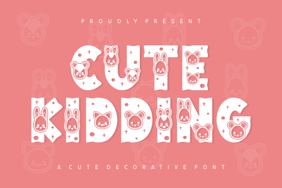 Cute Kidding: A Playful Typeface for Editorial Design