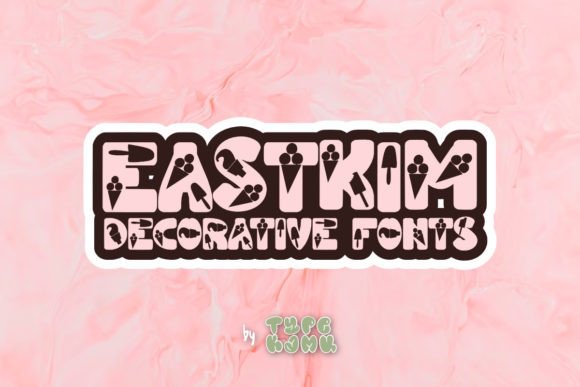 Eastkim: A Playful Font for Handmade Creations