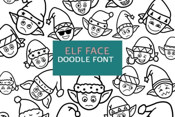 Elf Face Doodle: A Playful Typeface for Creative Projects