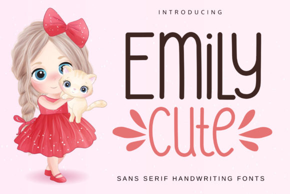 Emily Cute: A Joyful Sans Serif Font for Web Design