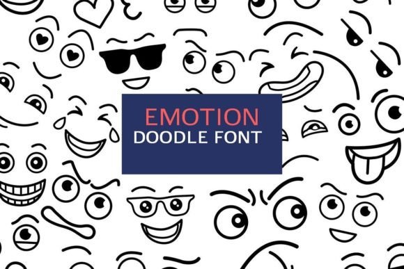 Emotion Doodle: A Playful Font for Business Branding