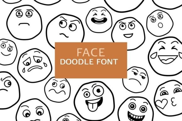 Face Doodle: A Playful Typeface for Creative Publishing