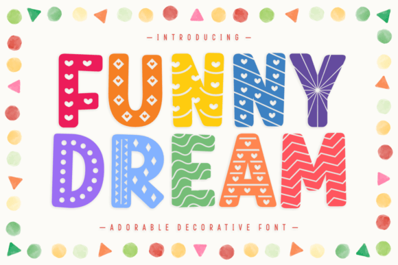Funny Dream: A Playful Font for Editorial Design