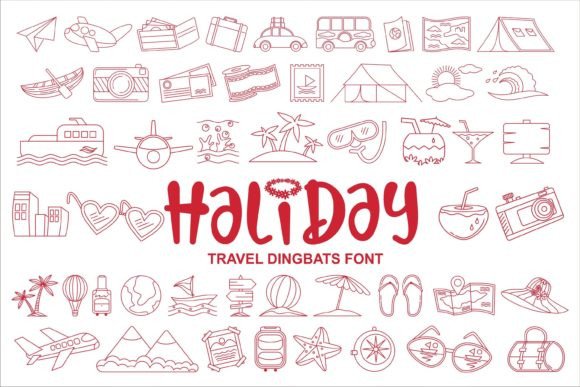 Haliday Font Review for Travel-Themed Branding