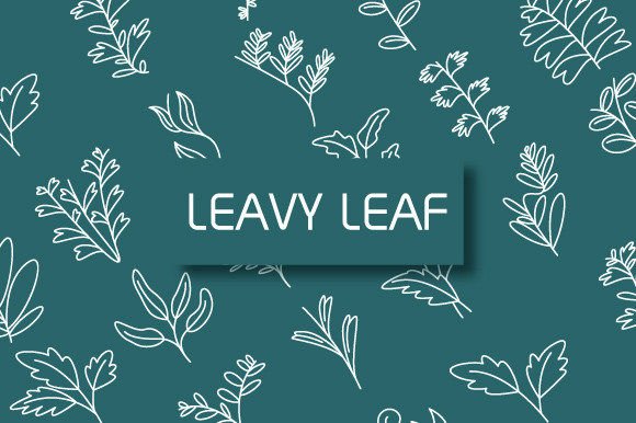 Leavy Leaf Font for Eye-Catching Brand Content