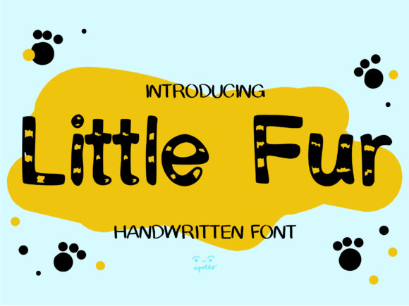 Little Fur: A Cozy Font for Handmade Creations
