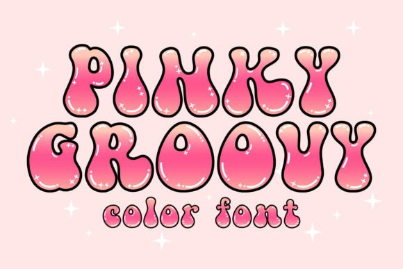 Pinky Groovy Font for Handmade Creations