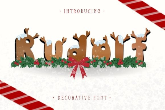 Rudolf: A Festive Font for Holiday Campaigns