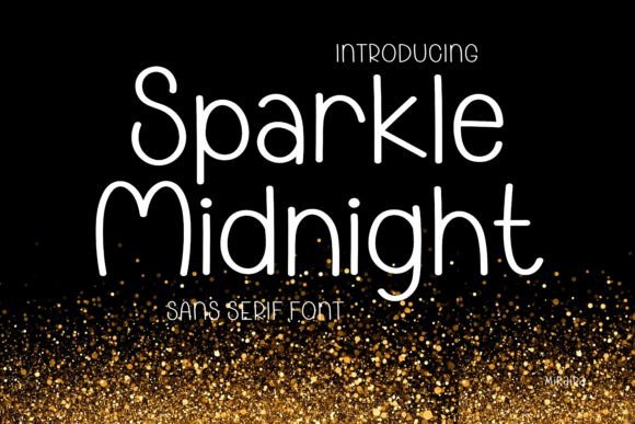 Sparkle Midnight Font for Digital Marketing