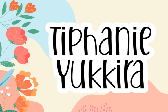 Tiphanie Yukkira: A Playful Sans Serif for Modern Campaigns