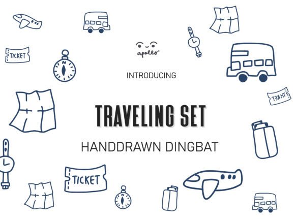 Traveling Set Font for Web Design Projects