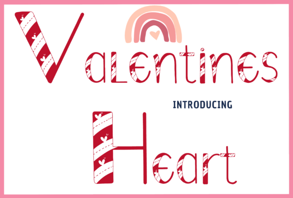 Valentines Heart Font Review for Design Projects